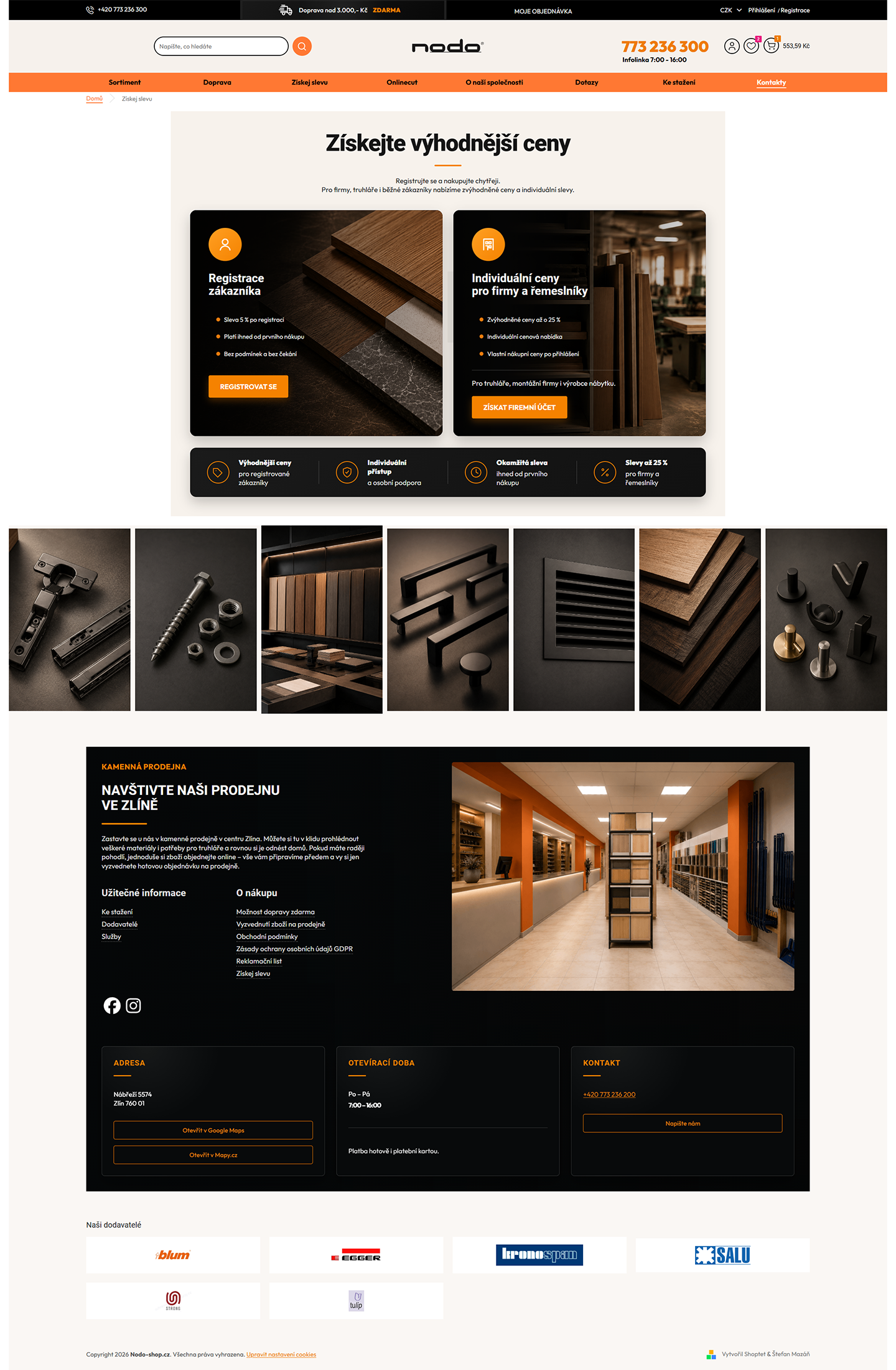 nodo-shop — výhodnější ceny