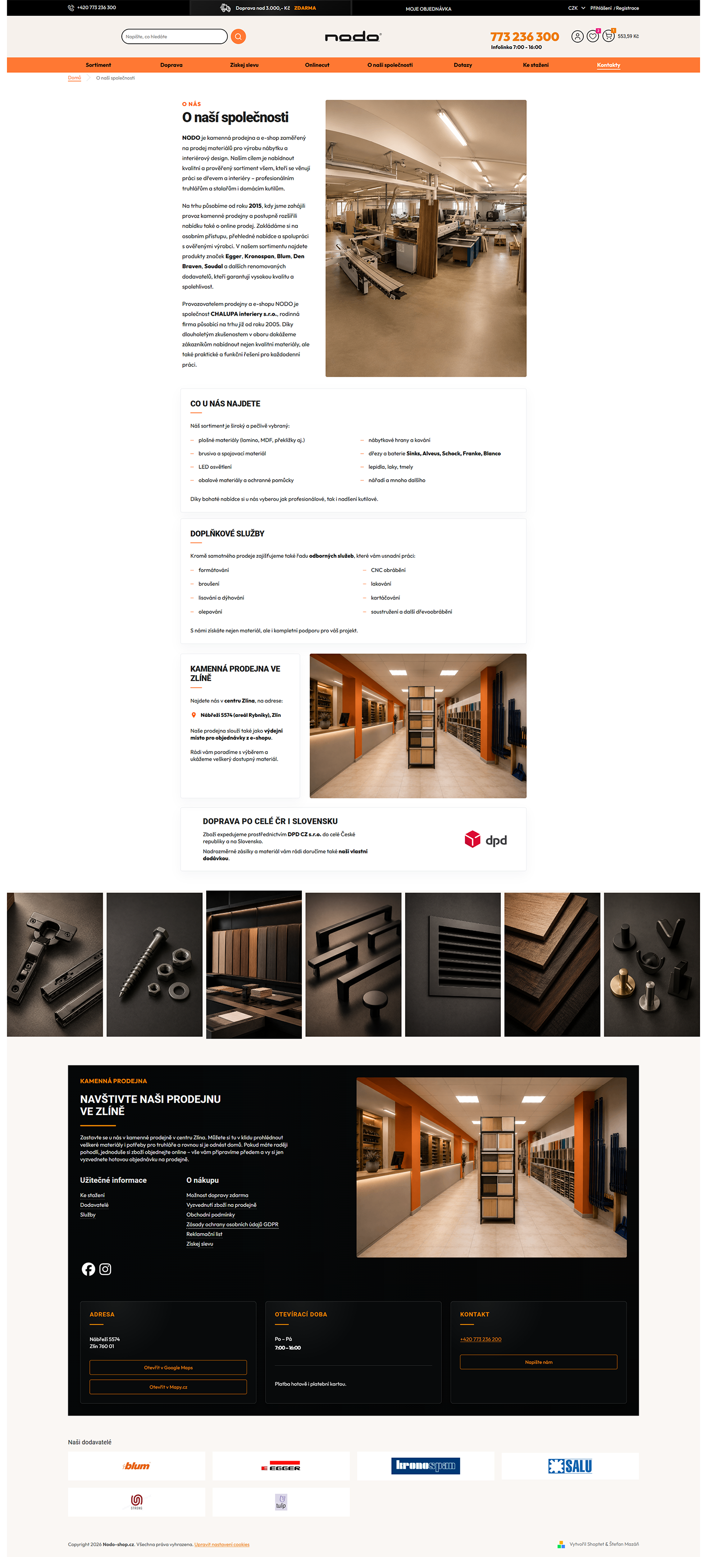 nodo-shop — o společnosti